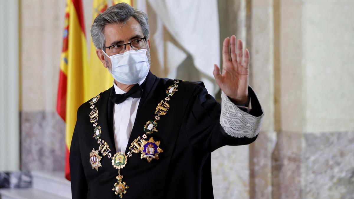 Carlos Lesmes, presidente del CGPJ.