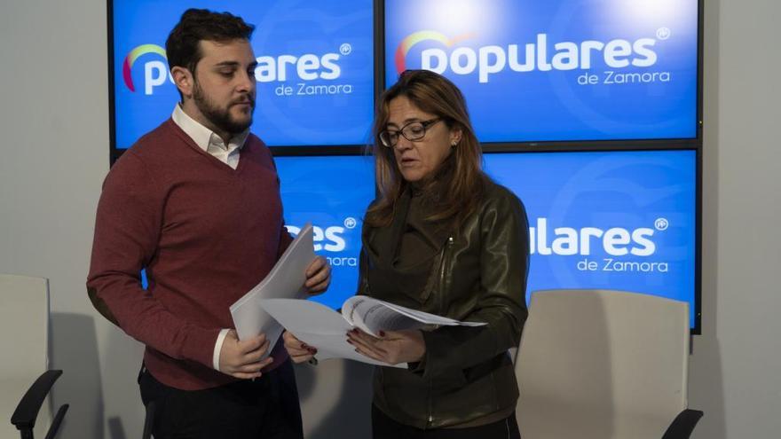 Víctor López de la Parte y Mayte Martín Pozo.