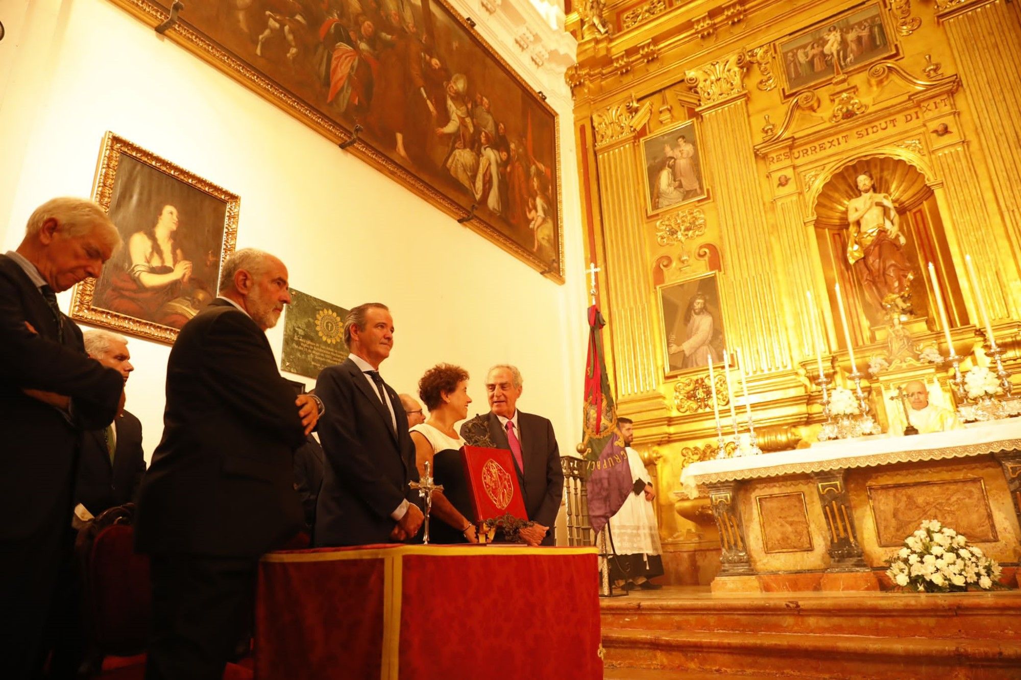 La Agrupación celebra la festividad de la Reina de los Cielos en San Julián