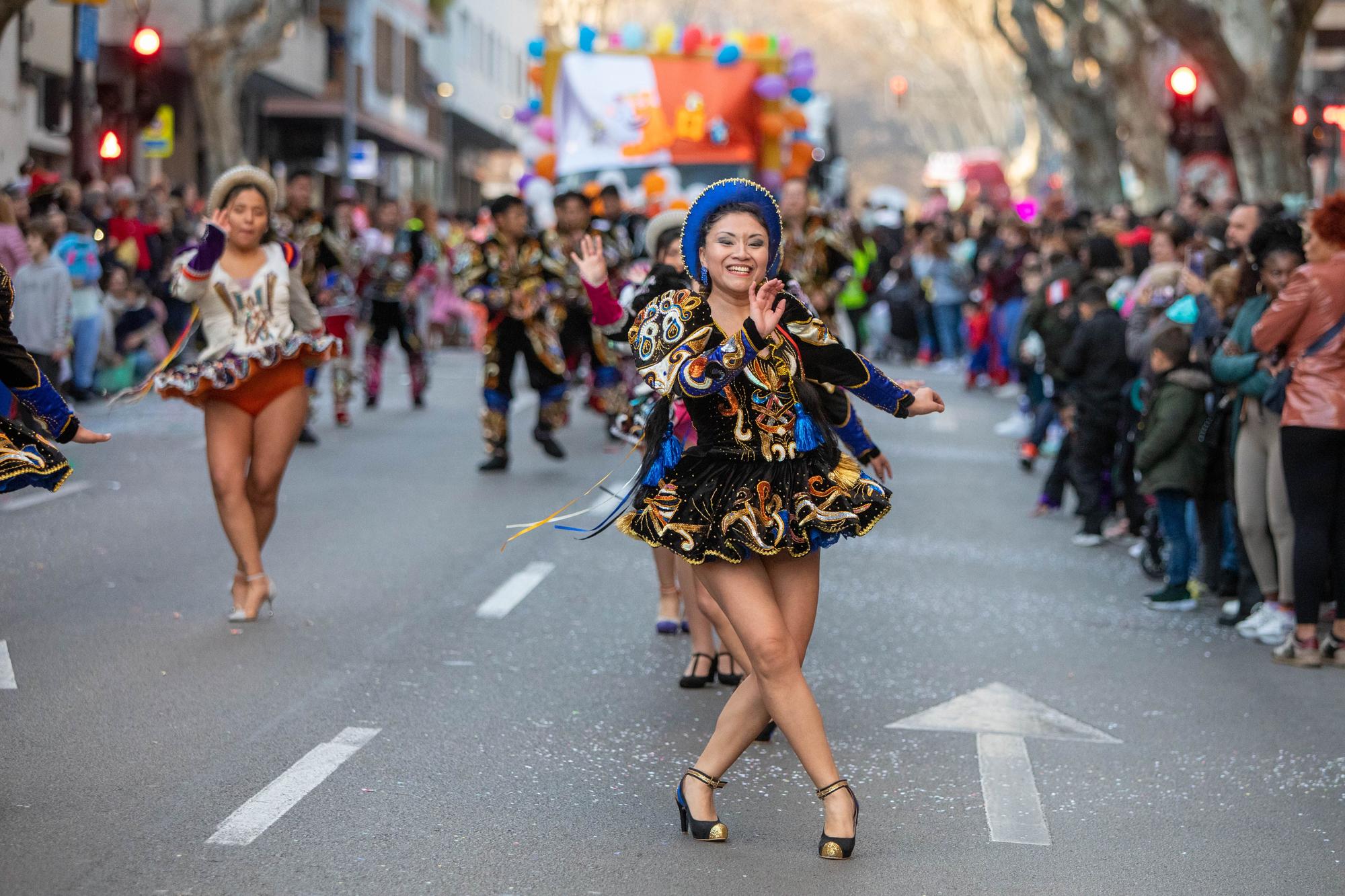 Karneval auf Mallorca: Die besten Bilder vom großen Umzug in Palma