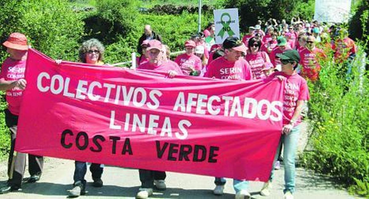 La línea «Costa Verde», ni en pintura