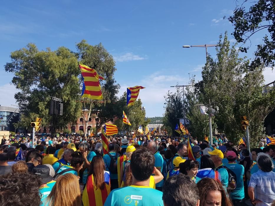 Manifestació de la Diada a Barcelona 2019