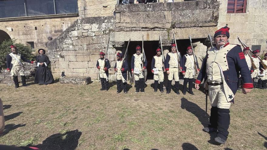 Pazos de Arenteiro se levanta en armas con la fiesta histórica «A Batalla»