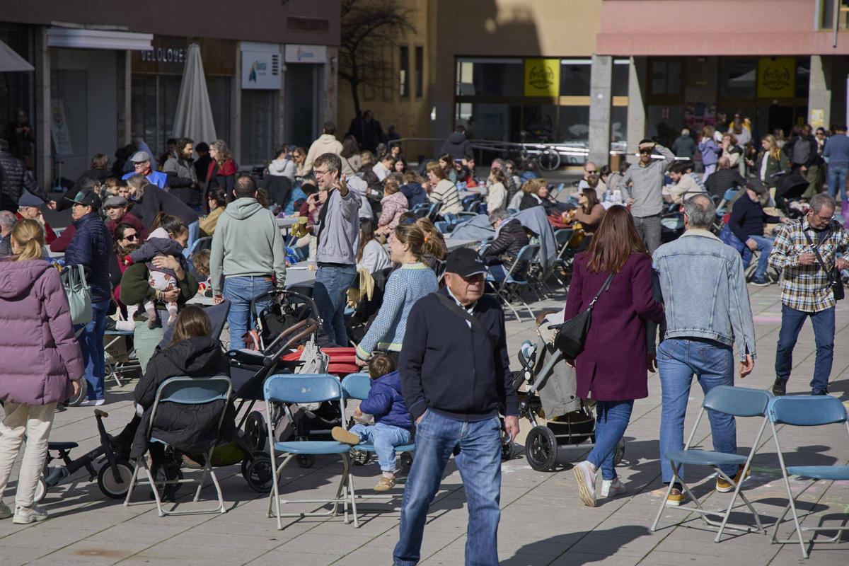 Les imatges de l'escudellada popular dels cuiners de Can Xapes a Girona