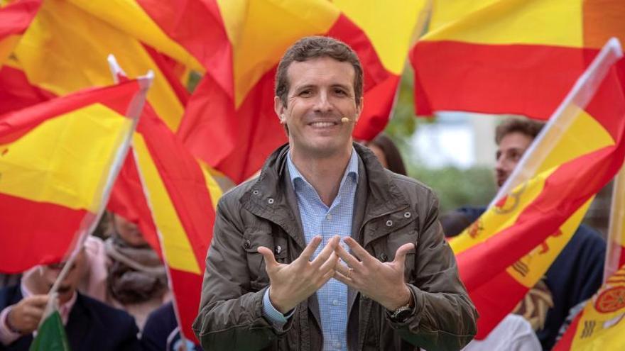 El líder del PP Pablo Casado.