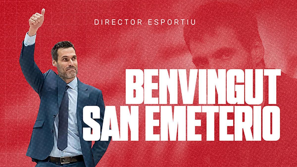 San Emeterio será el nuevo director deportivo del Bàsquet Girona