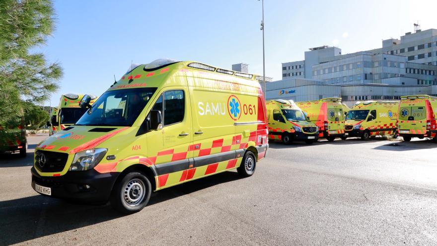 Denuncian que las ambulancias extrahospitalarias de Baleares registran un aumento de incidentes mientras el coste del servicio “se dispara un 79%” en cuatro años