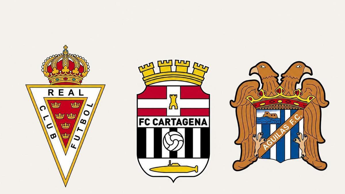 Real Murcia, FC Cartagena y Águilas FC