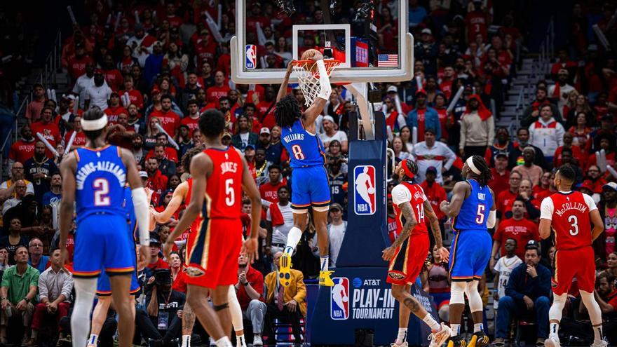 Los Thunder dan la sorpresa y eliminan del play-in a los Pelicans de Willy Hernangómez