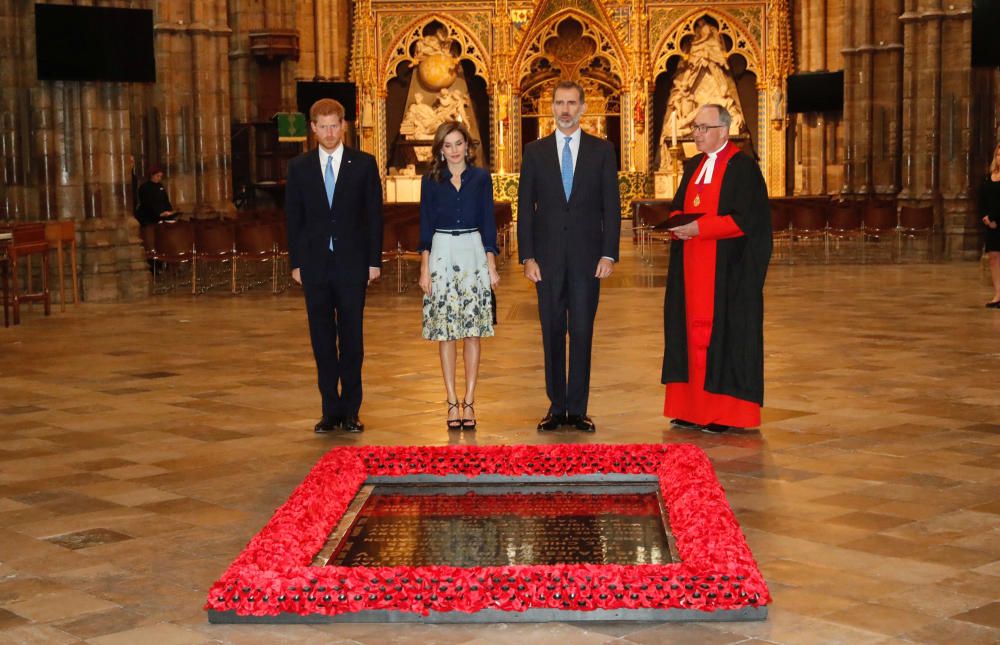 La Reina Letizia, en el Reino Unido