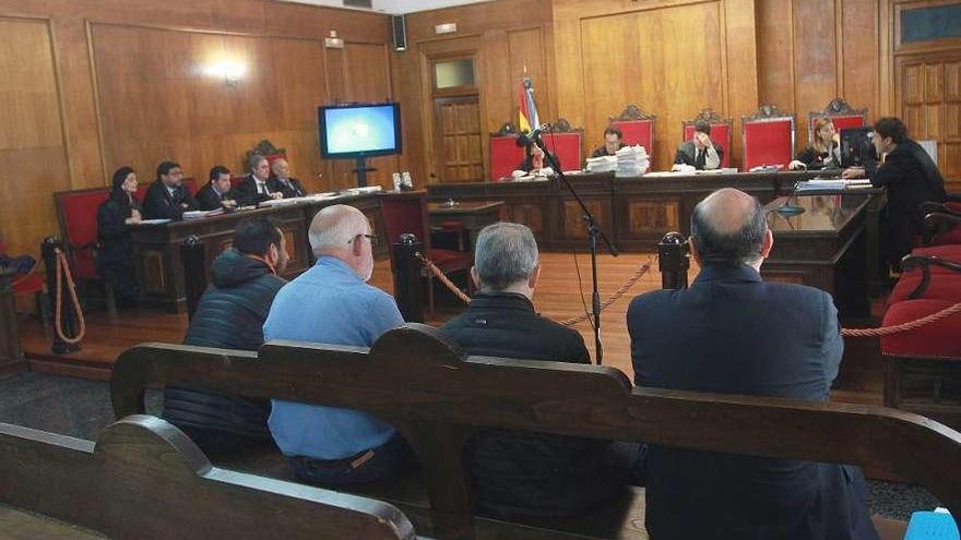 El juicio se celebró en la Audiencia y quedó visto para sentencia. // Iñaki Osorio