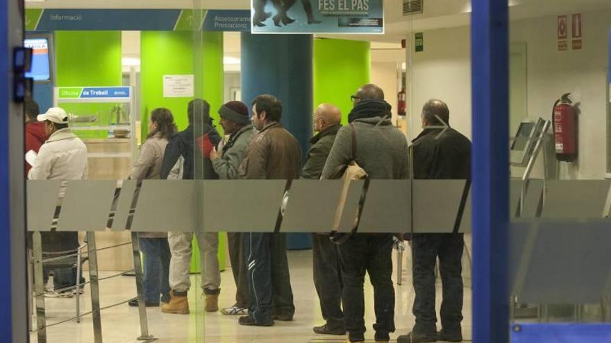 El paro sube en Castellón en 4.200 
personas en el primer trimestre del año