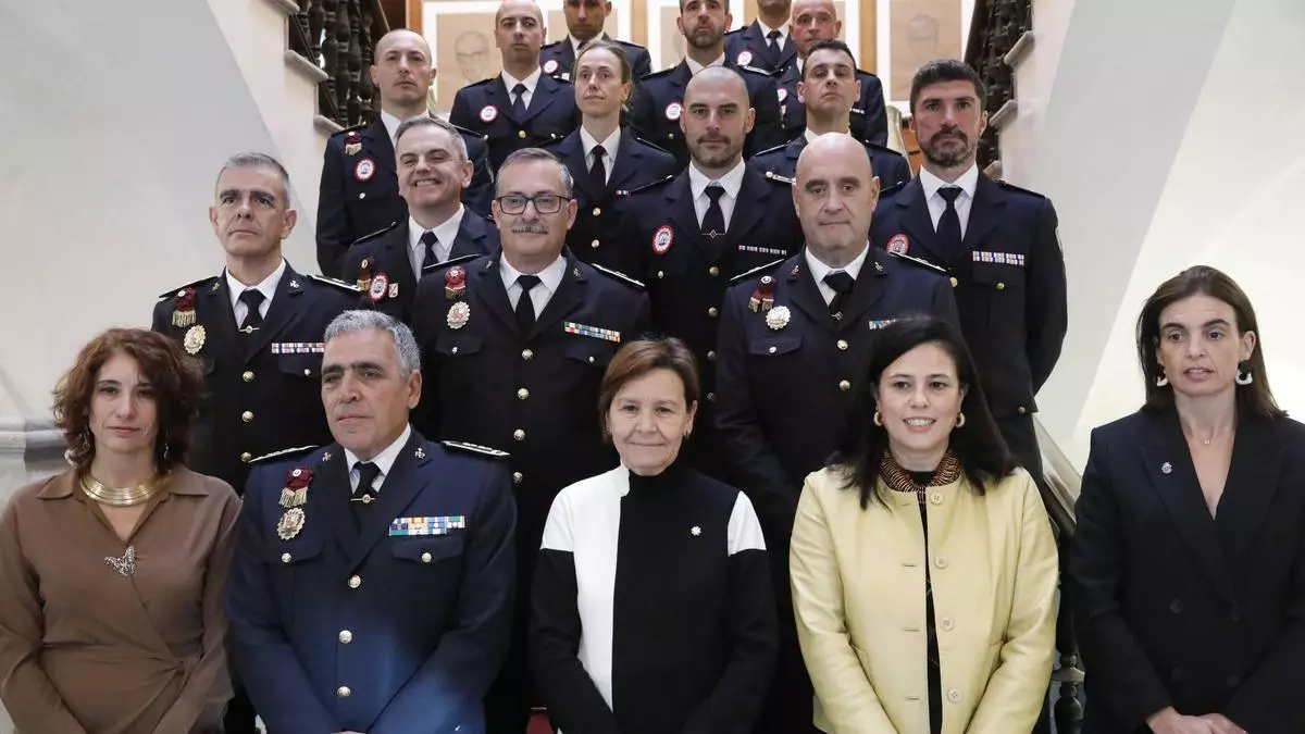 Gijón refuerza  su Policía Local con nuevos inspectores y subinspectores: "Vivís el servicio público desde el convencimiento"