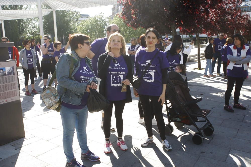 Marcha solidaria de Azavi