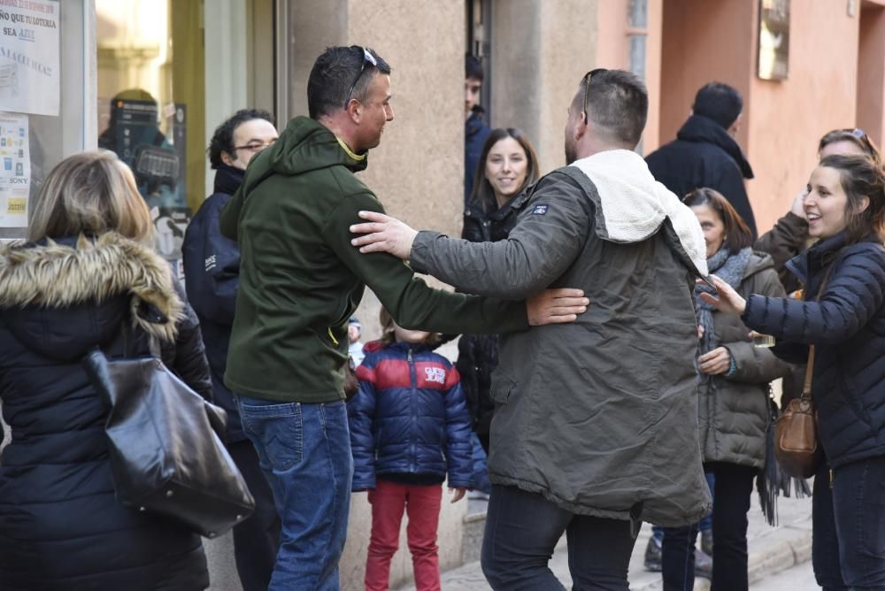 Alegria a Santpedor pels diners que hi ha deixat la Grossa 2018