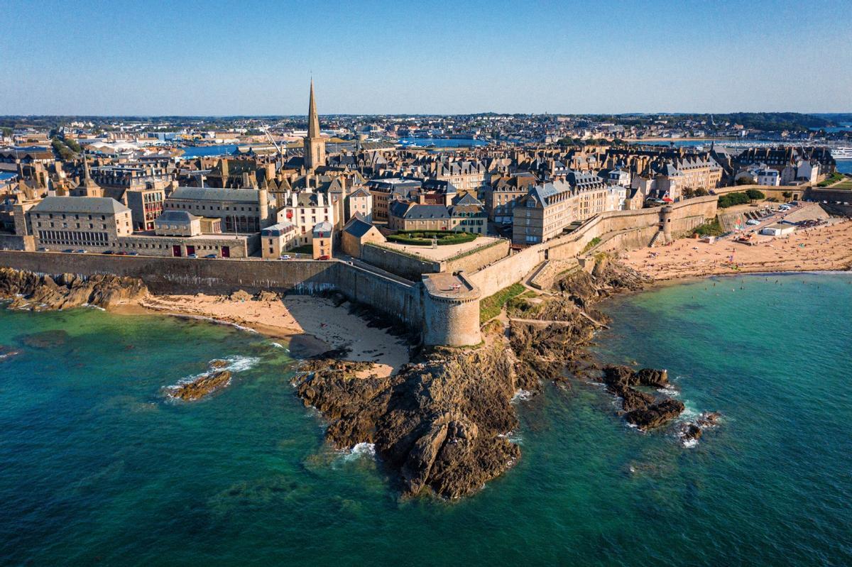La fortaleza corsaria, Saint-Malo, Francia