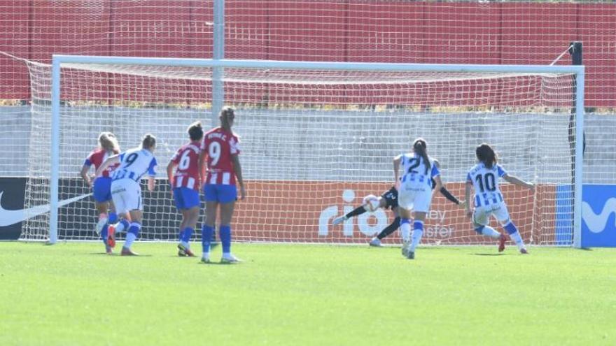 La jugada que va decidir el matx entre Atlético i Reial Societat