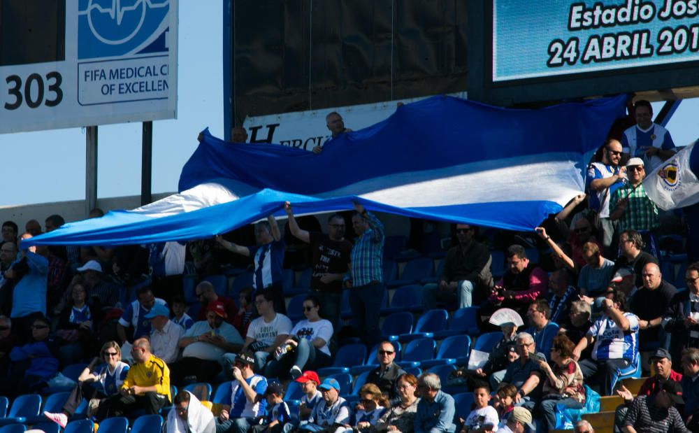 Dos goles de Chechu y una genial asistencia de Javi desatascan a un Hércules que vuelve a la promoción