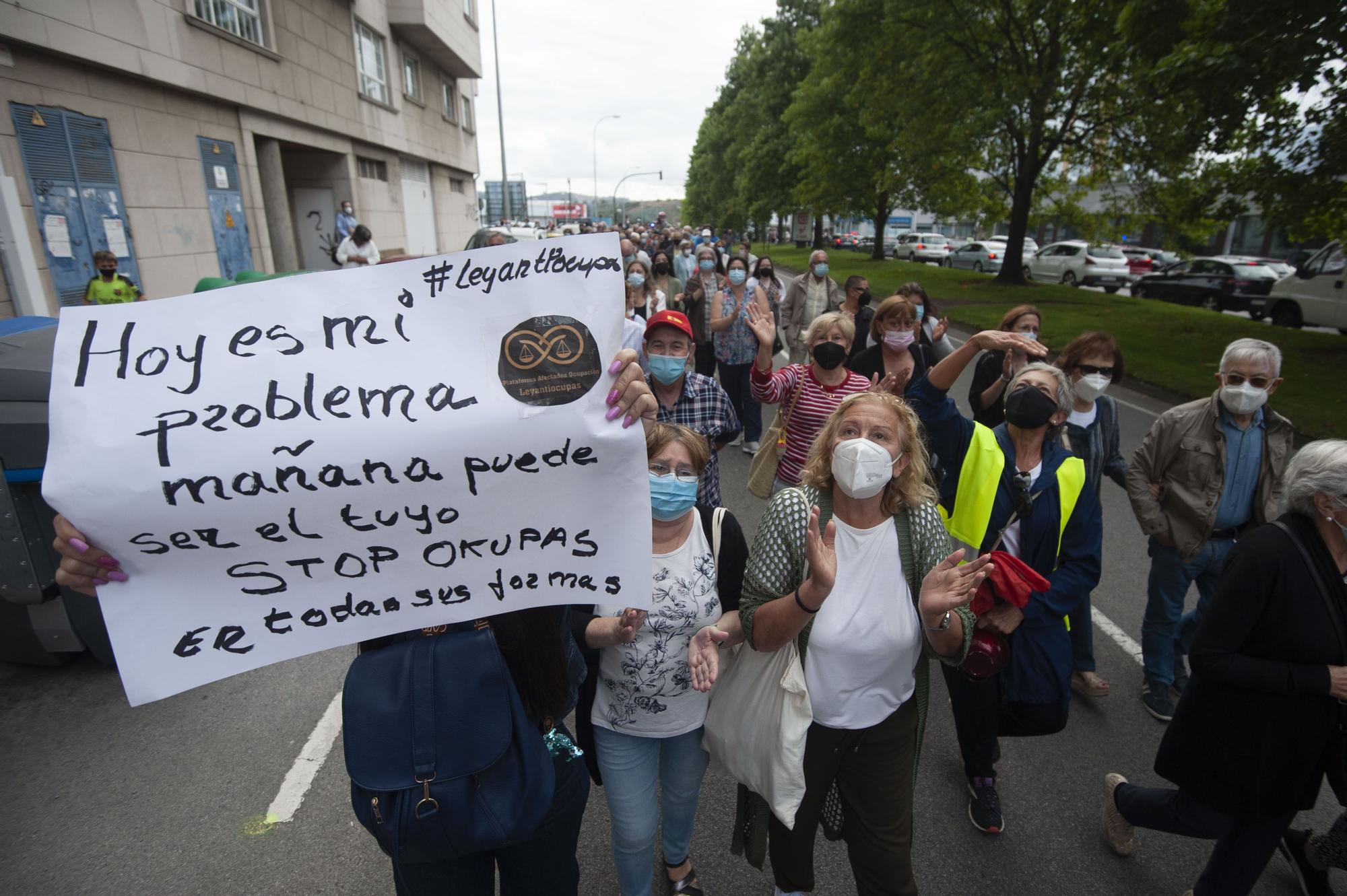 Os Mallos se lanza a la calle para denunciar “inseguridad”