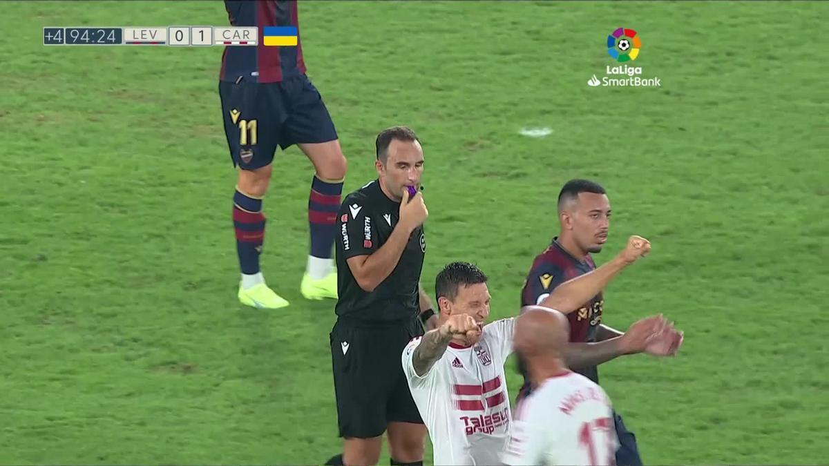 Resumen, goles y highlights del Levante 0-1 Cartagena de la jornada 6 de la Liga Smartbank