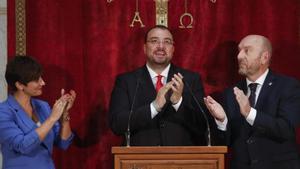 Toma de posesión de Adrián Barbón como presidente del Principado.