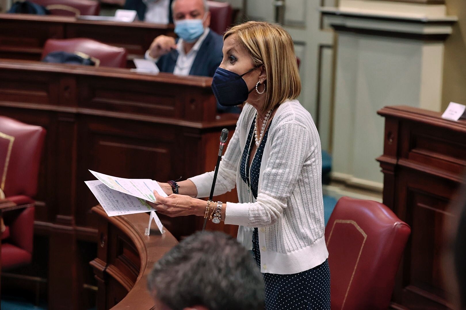 Pleno del parlamento de Canarias