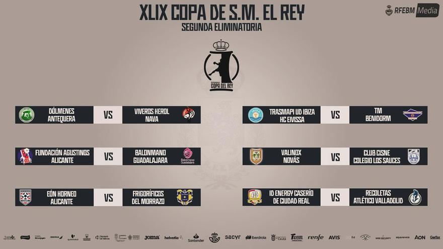 Los equipos alicantinos ya tienen rival en la Copa del Rey de balonmano