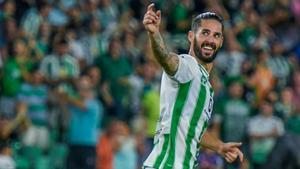 Isco celebra un gol ante el Spartak de Praga