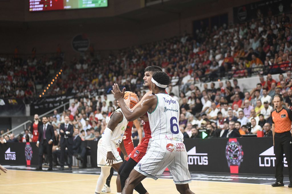 Todas las imágenes de la semifinal de la Supecopa entre el UCAM Murcia y el Unicaja