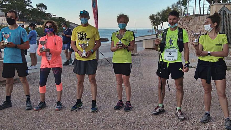 Flórez y Ward se imponen en Cala Sant Vicenç.