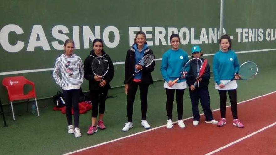 Los equipos del Breaking Tenis juegan en Ferrol y Ourense