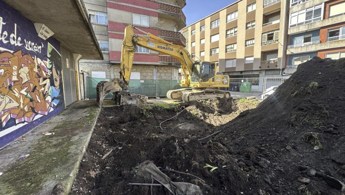 Trabajos de demolición en el antiguo mercado. | FDV