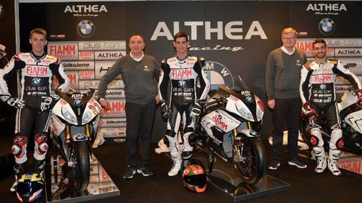 Jordi Torres con el Althea Racing en el Mundial de Superbikes 2016