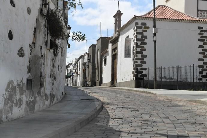 25-03-20 GRAN CANARIA. TELDE. TELDE. Recorrido por la ciudad de Telde para vera su desolación.   Fotos: Juan Castro.  | 25/03/2020 | Fotógrafo: Juan Carlos Castro