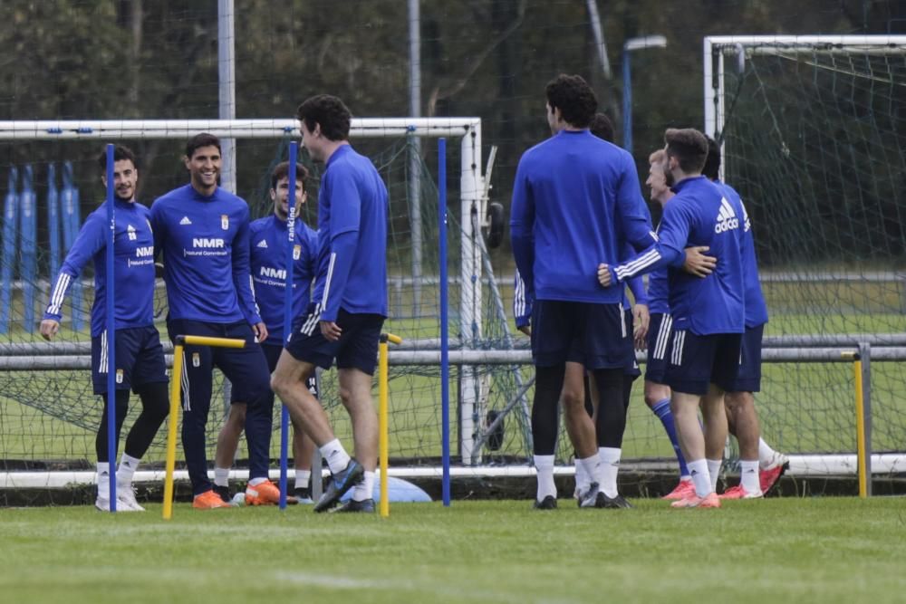 Entrenamiento del Oviedo