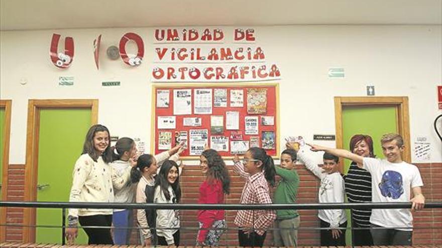 El colegio Juan Rufo crea una Unidad de Vigilancia Ortográfica