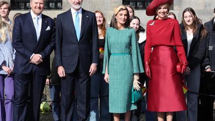 Los Reyes están de visita de Estado a los Países Bajos y este es el look elegido por la Reina