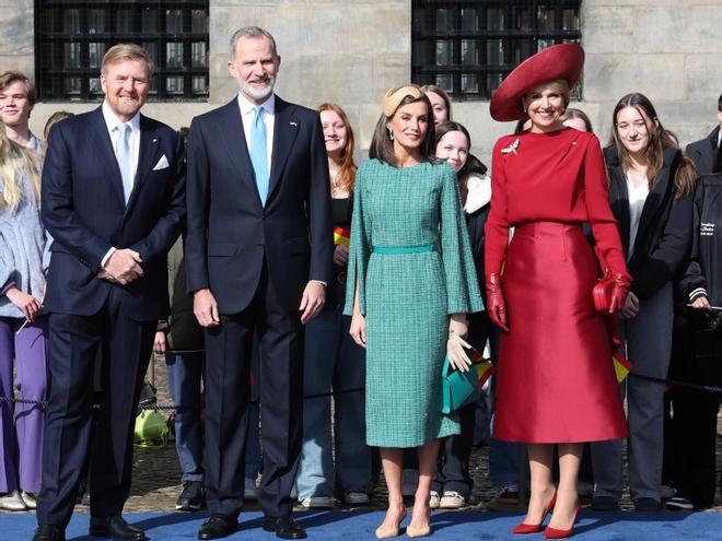 Los Reyes están de visita de Estado a los Países Bajos y este es el look elegido por la Reina