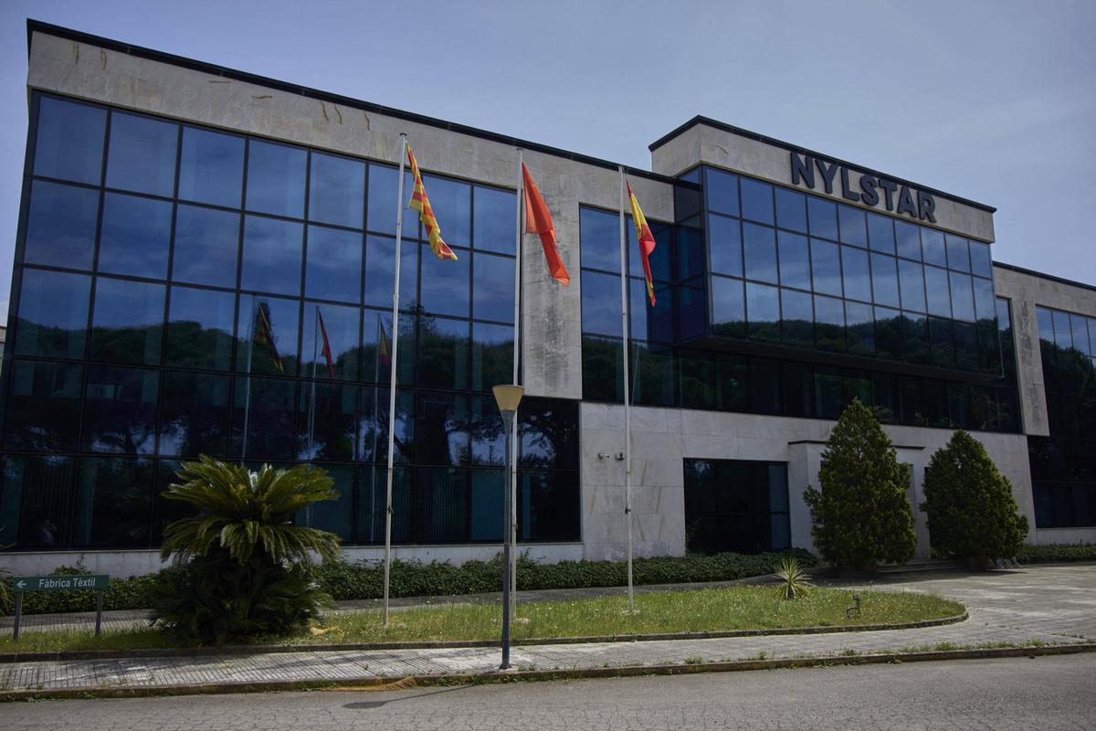 Les instal·lacions de Nylstar a Blanes
