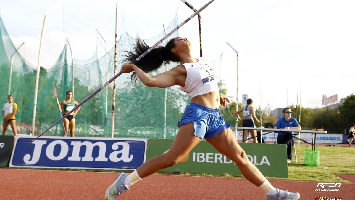 Aguilar, durante una prueba