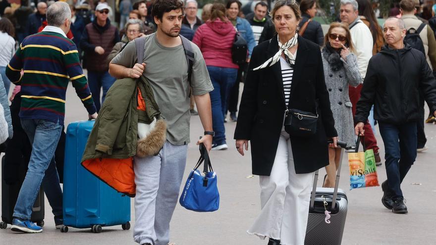 El viento de poniente dispara los termómetros hasta casi 25 ºC