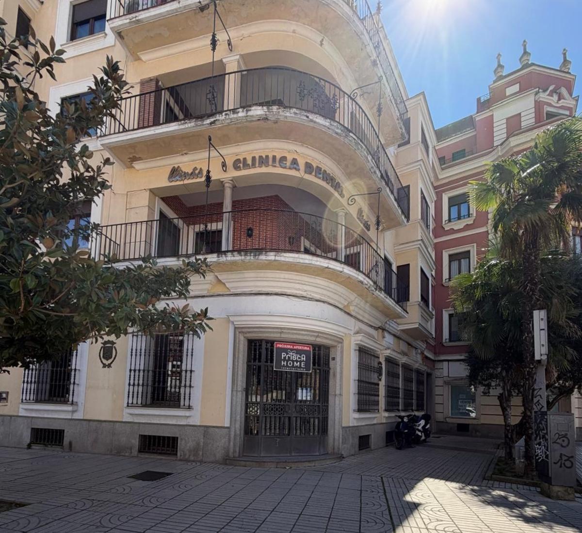 El local que albergará la tienda Prisca en Badajoz.