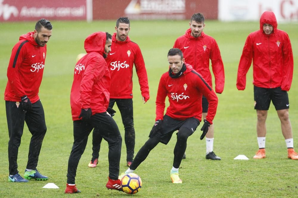 Entrenamiento del Sporting