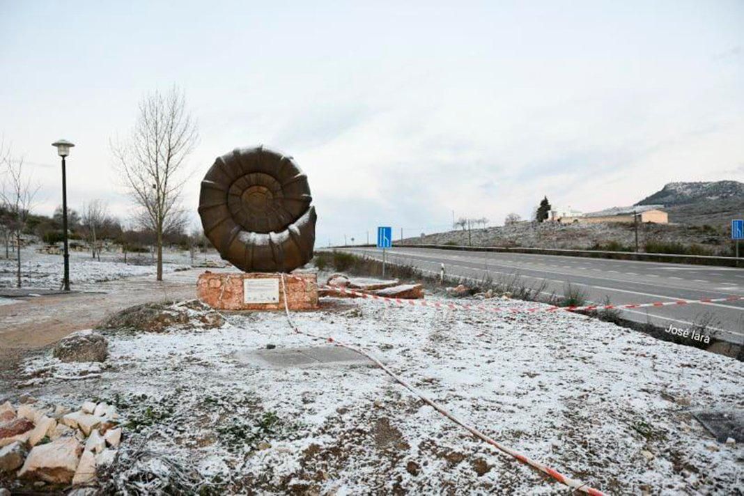 Amanecen nevadas zonas de Los Pedroches y la Subbética