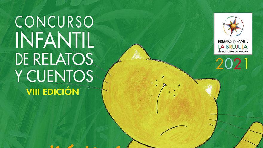 Cartel del Premio Infantil La Brújula 2021.