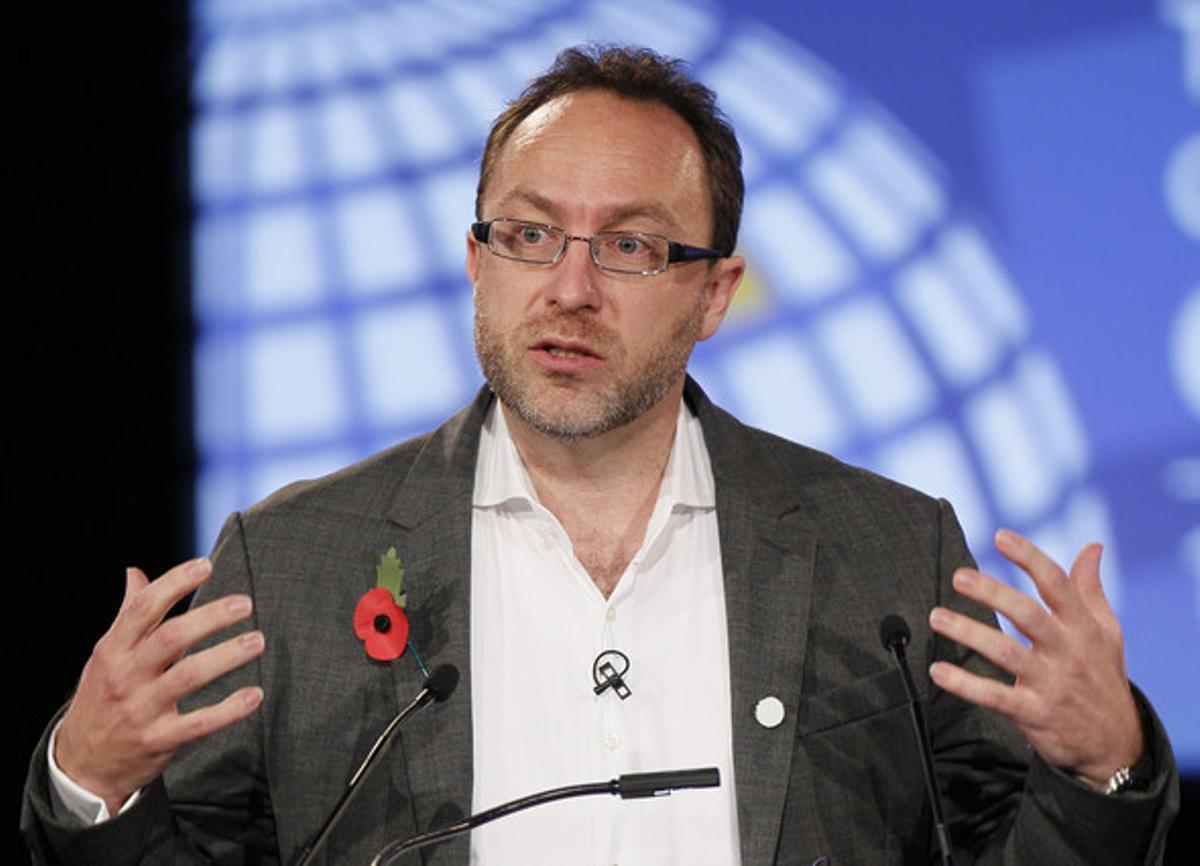 Jimmy Wales, fundador de la Viquipèdia, en una imatge d’arxiu.