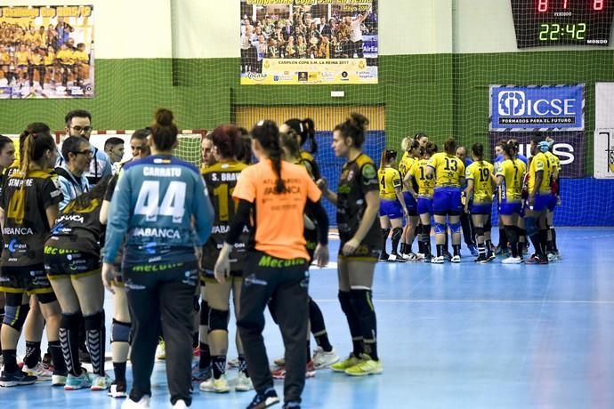 26-02-20 DEPORTES. PABELLON DE LAS REMUDAS. BARRIO DE LAS REMUDAS. TELDE. Partido de balonmano femenino entre el Remudas Rocasa y el Guardés disputado en Pabelloon Antonio Moreno del barrio teldense de Las Remudas.    Fotos: Juan Castro.  | 26/02/2020 | Fotógrafo: Juan Carlos Castro