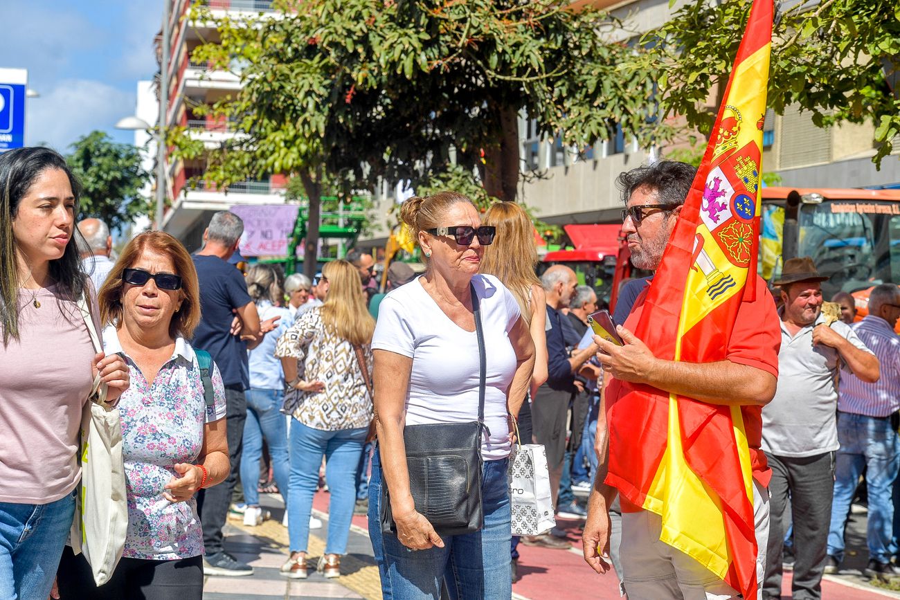 Tractorada del sector primario en Las Palmas de Gran Canaria (21/02/24)