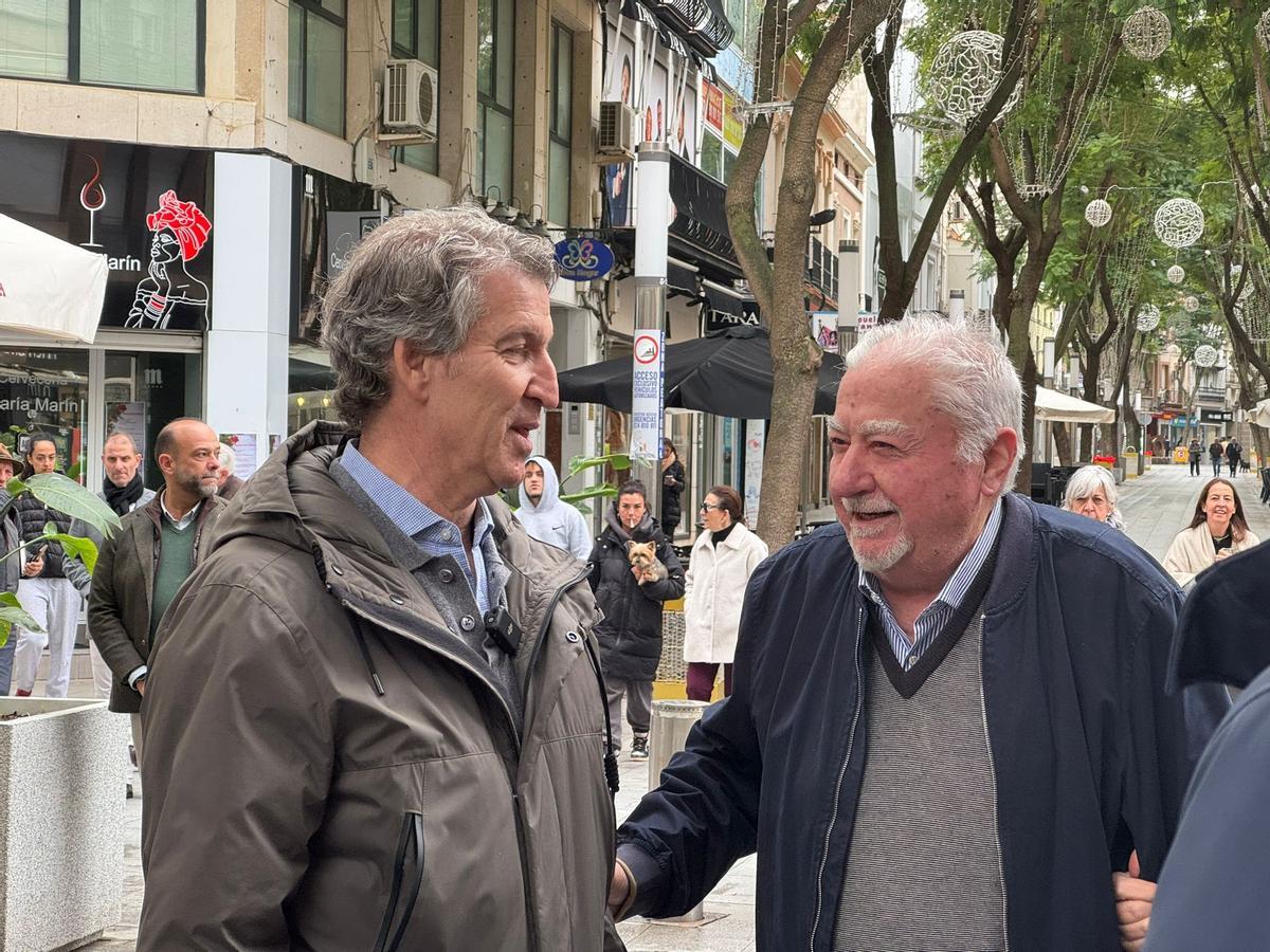 Fotogalería | Feijóo se pasea por Don Benito