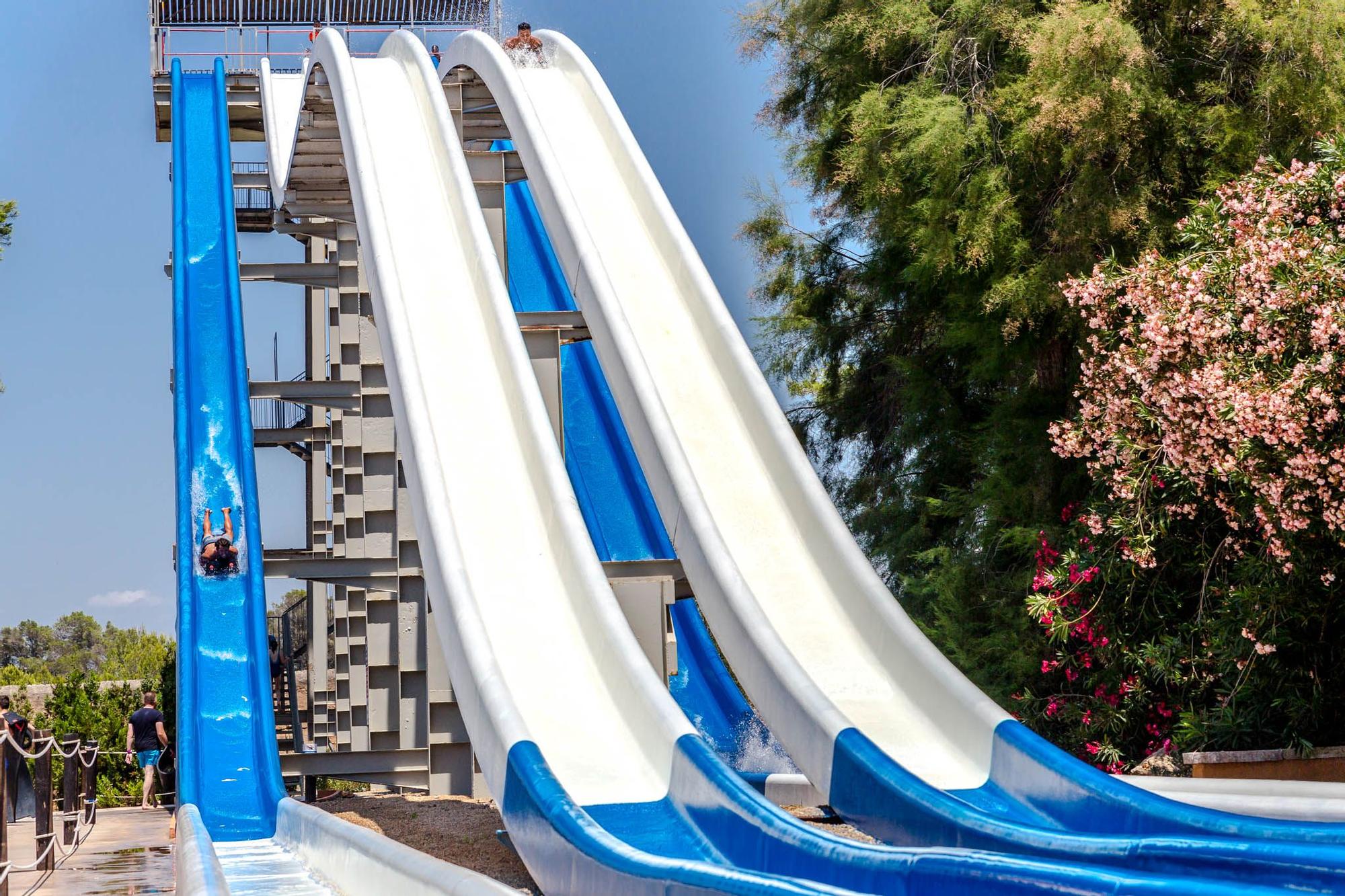 Las mejores atracciones del parque acuático Aqualand